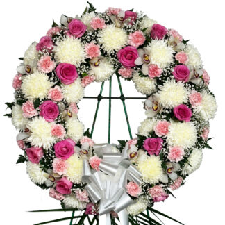 Sweet Pea Wreath